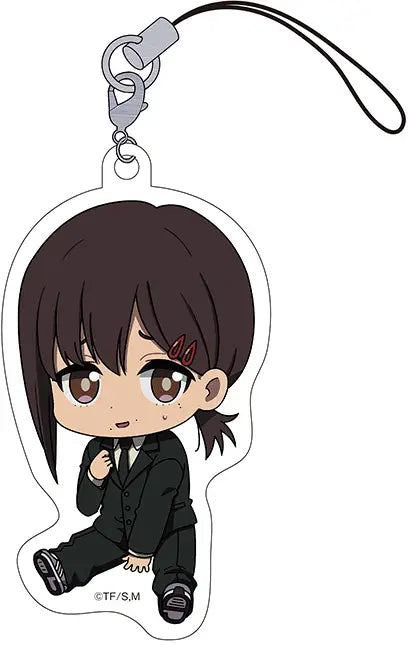 Chainsaw Man Petanko Trading Acrylic Strap Keychain x 1